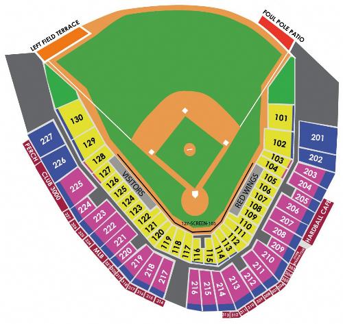 Louisville Bats Seating Chart