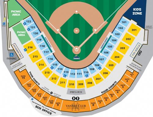 Yard Goats Seating Chart